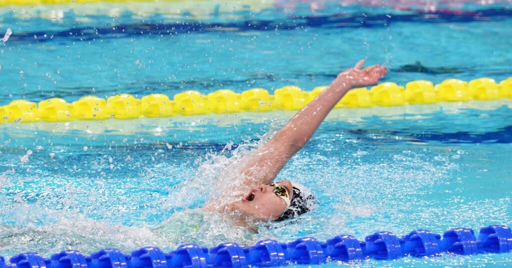 12-year-old girl qualifies for World Swimming Championships