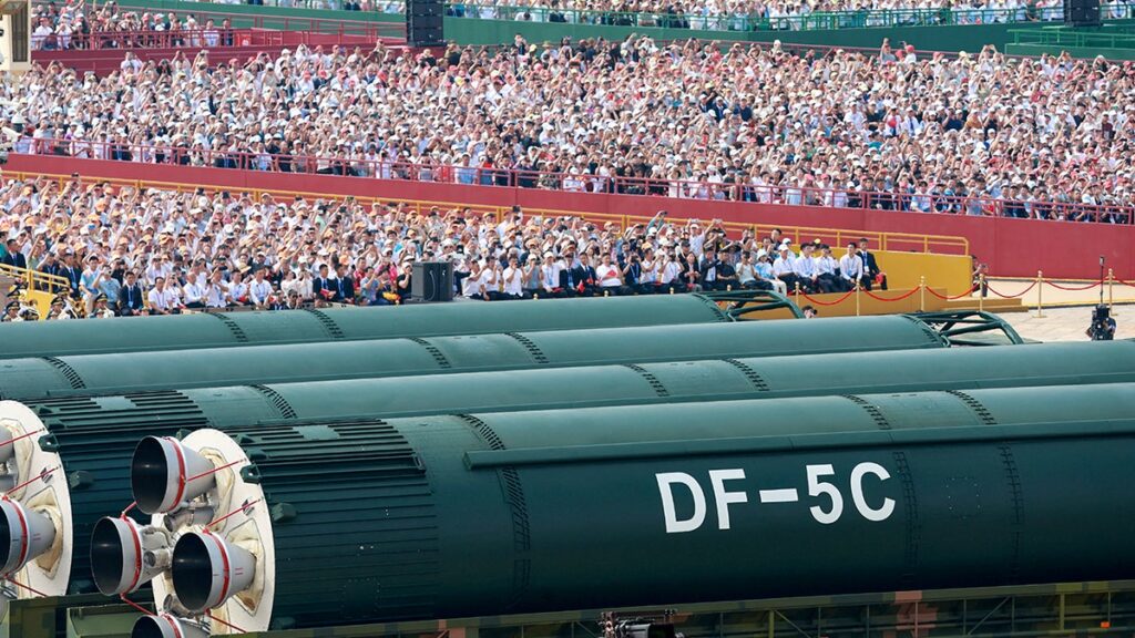 China has rockets, drones at Military Parade with XI, Putin and Kim Jong Un