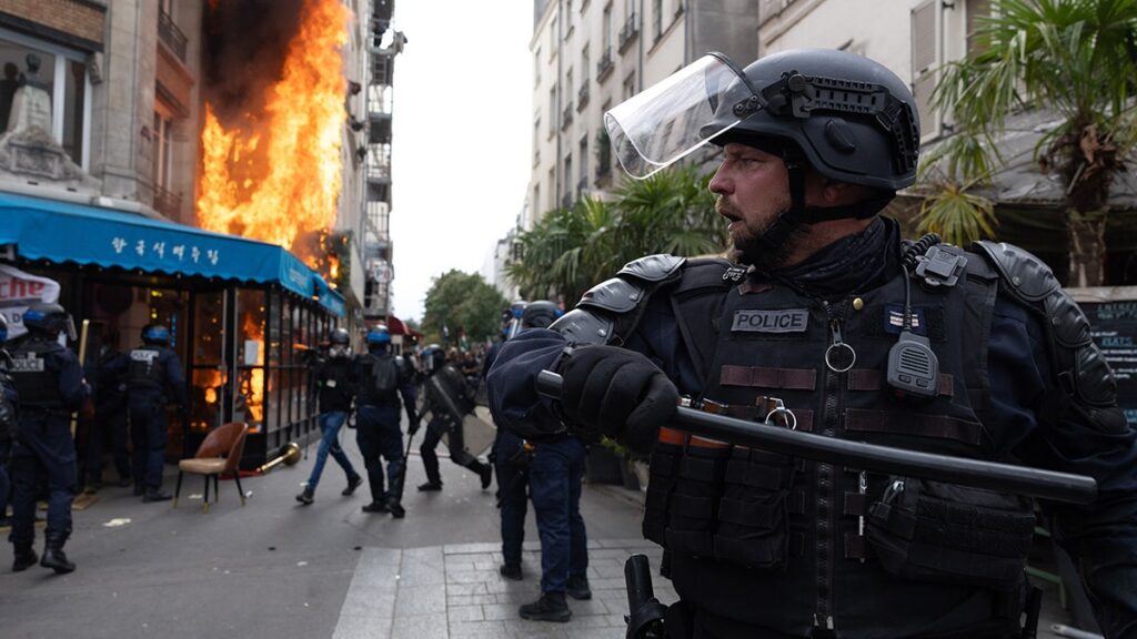 Hundreds arrested in France as ‘Block Everything’ protests are bursting throughout the country