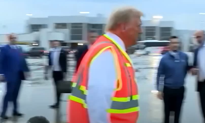 Donald Trump spends Labor Day on planning millions of employees