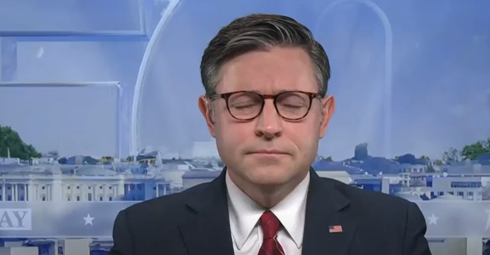 Hypocritical Mike Johnson called for violence against Gavin Newsom, but now he wants to calm