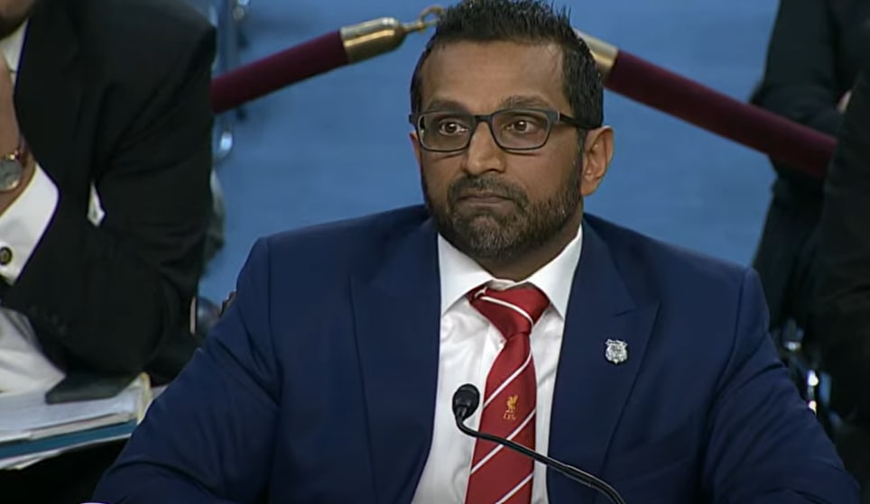 Kash Patel melts down when asked for Epstein files at Senate Hearing