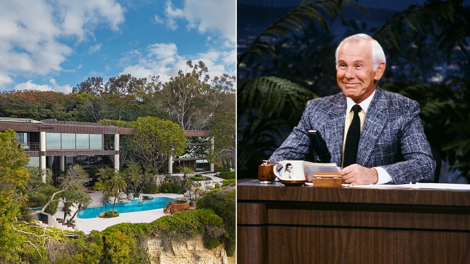 The former Malibu house of Johnny Carson is hitting the market for $ 110 million
