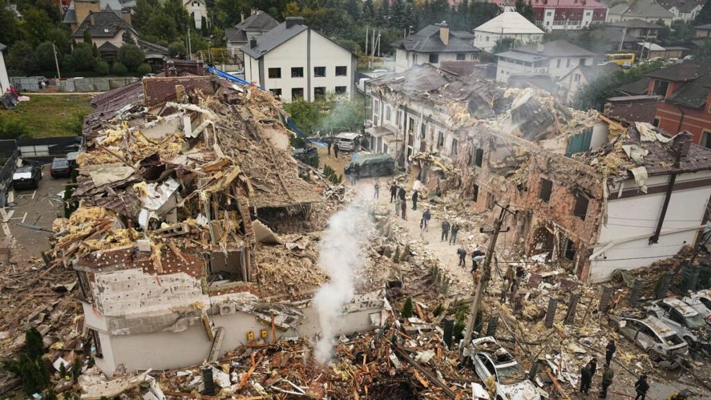 Russia launches a massive drone and rocket attack on Ukraine, kills 4