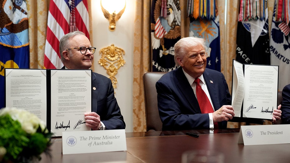 Trump and Albanians sign $8.5 billion rare earths deal to counter dependence on China