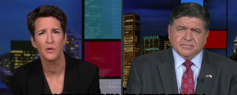 Rachel Maddow and JB Pritzker were the Worst Case Scenario for Trump’s military invasion of cities