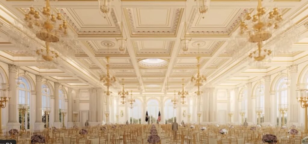 Democrats want to cut off funding for Trump’s White House ballroom