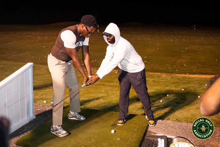 Black federal workers use golf to relieve stress