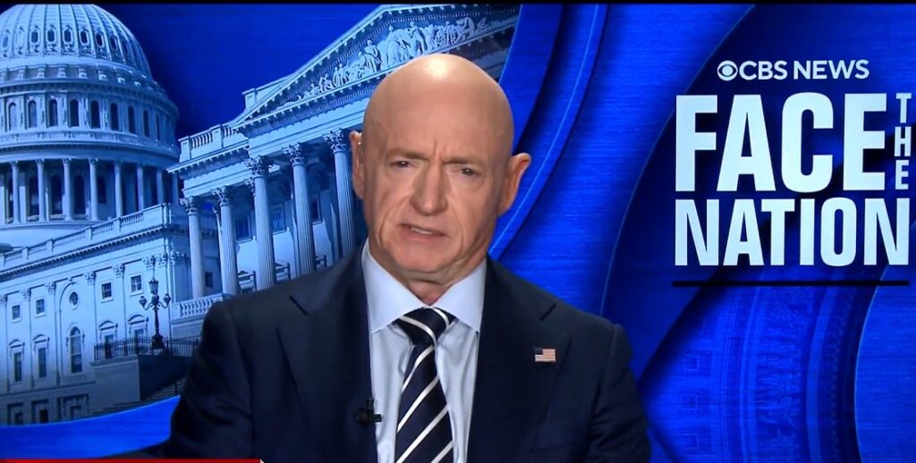 Mark Kelly calls out Republican hypocrites who remain silent while Trump threatens to execute Democrats