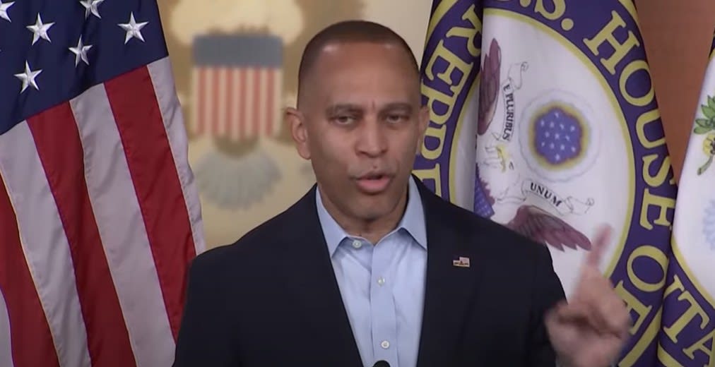 Hakeem Jeffries vows to fight after ‘moderate’ Senate Democrats cut millions of Americans out of health care