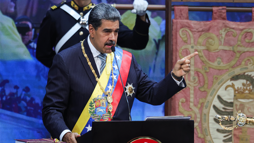 Venezuela’s Maduro performs dance amid US military tensions and sanctions