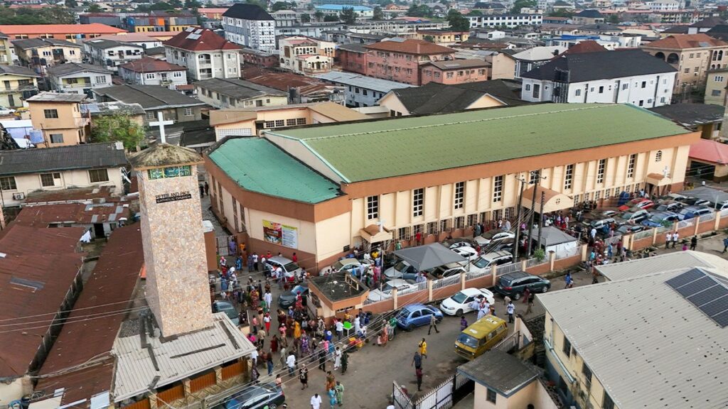 Gunmen kidnap 52 children from a Catholic school in Nigeria, reports say