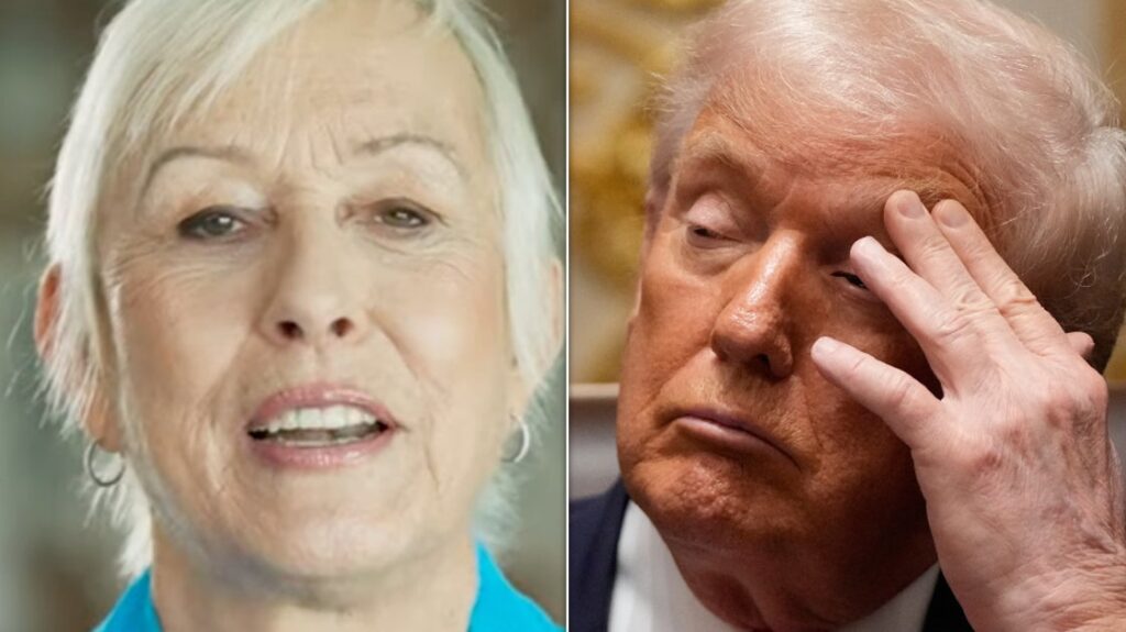 Martina Navratilova slams Trump in new ad