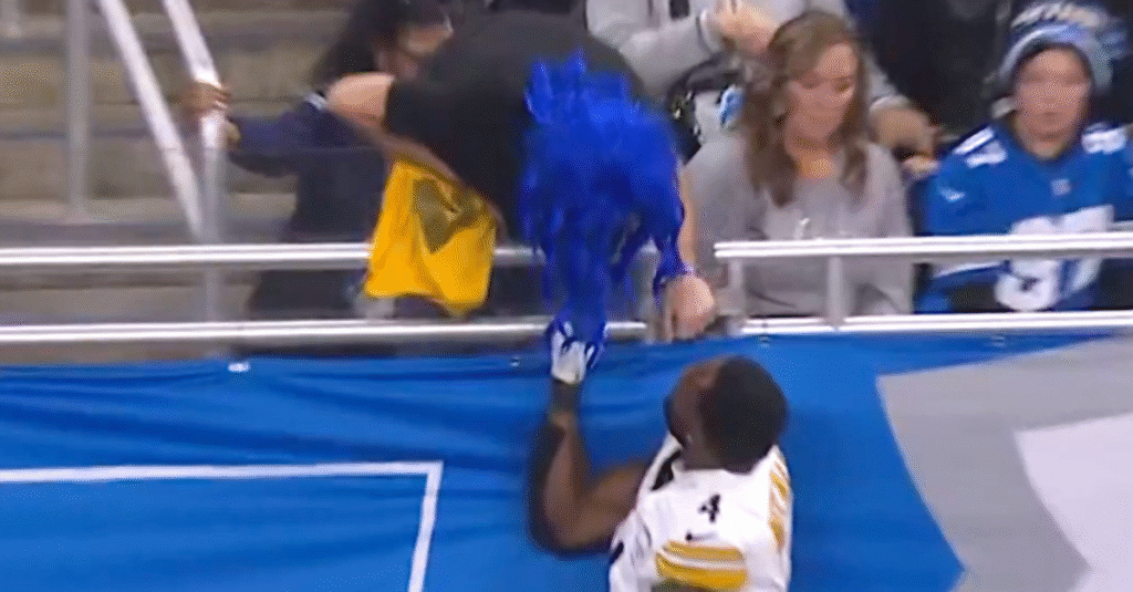 Steelers’ DK Metcalf violently confronts fan – for reportedly strange reasons
