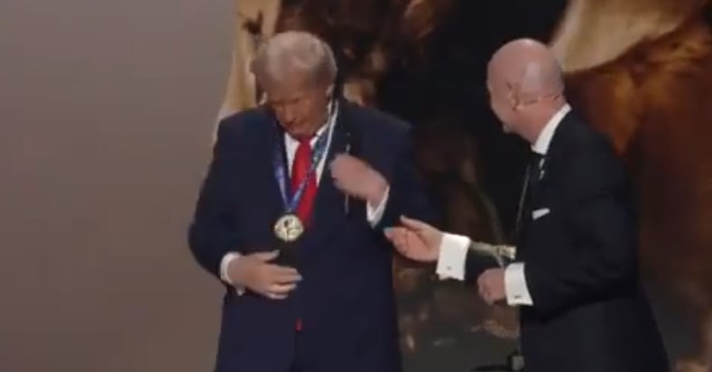 Trump humiliates himself and America by accepting a fabricated peace prize