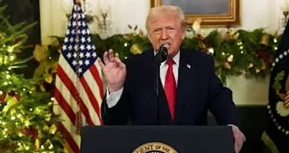 Trump is melting as America chases him through Christmas