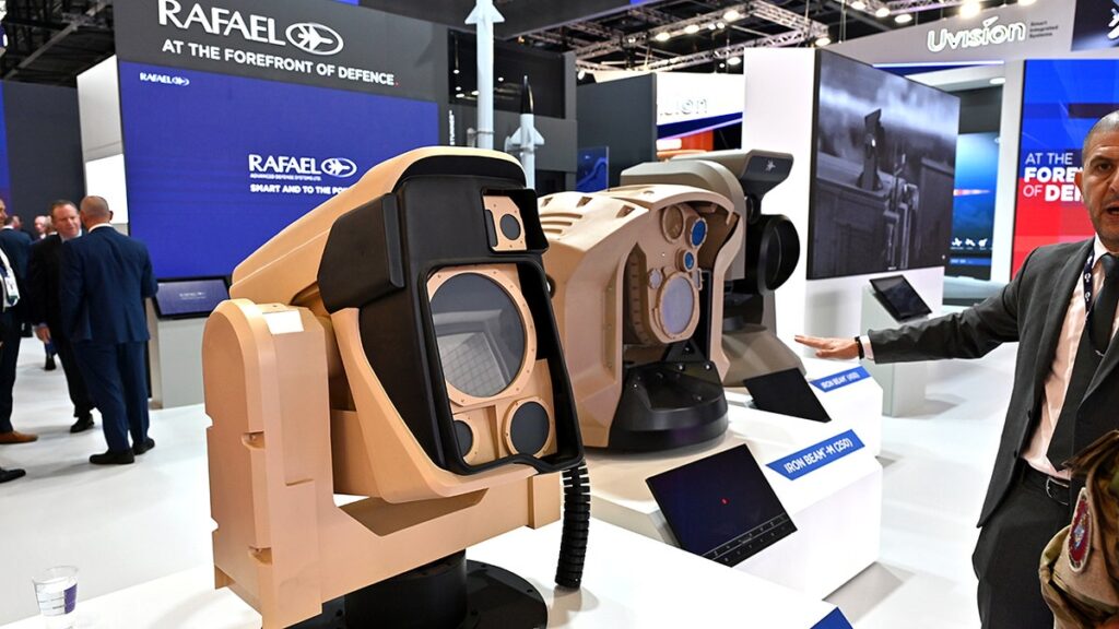 Israel unveils new Iron Beam laser system amid record-breaking defense sales
