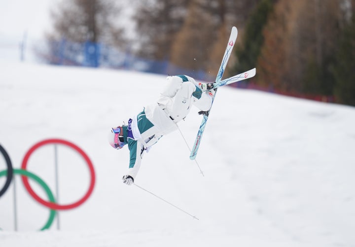 Major upset while skiing at the Winter Olympics
