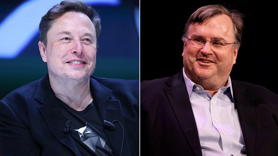 Elon Musk and Reid Hoffman clash on social media over ties to Jeffrey Epstein