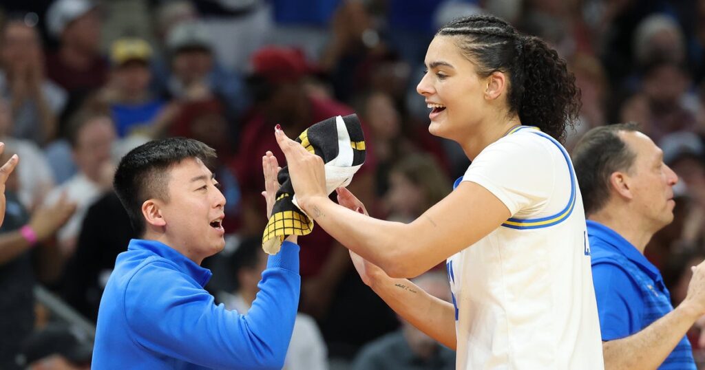 UCLA storms past South Carolina to claim its first NCAA women’s basketball title
