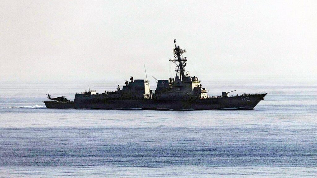 US destroyer intercepts oil tankers trying to leave Iran during blockade: report