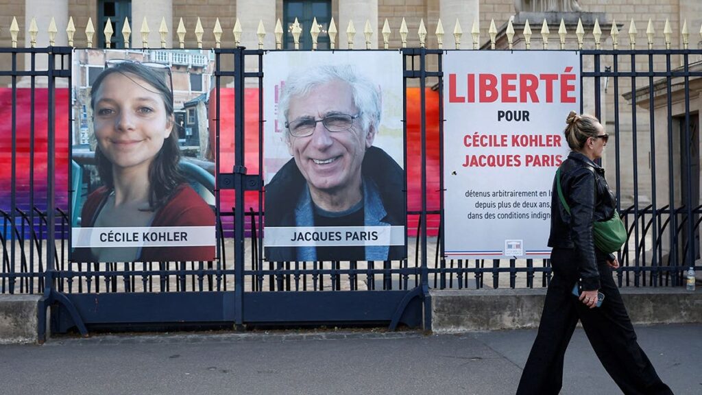 Macron announces the release of two French people held in Iran for years