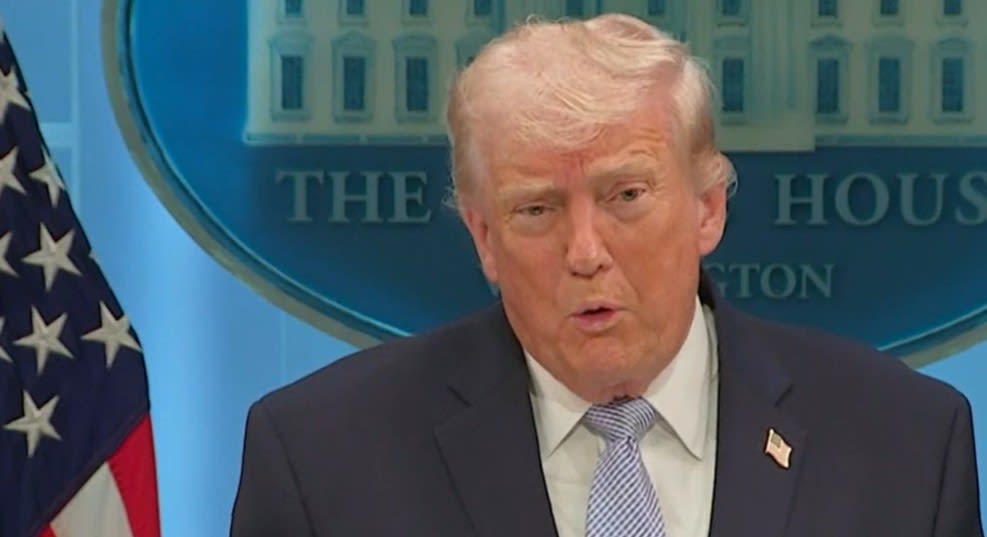 Trump claims the Iranians want to be bombed during the press conference fiasco