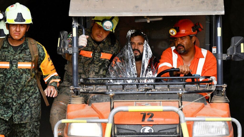Mexican miner rescued after 13 days trapped in flooded Sinaloa mine